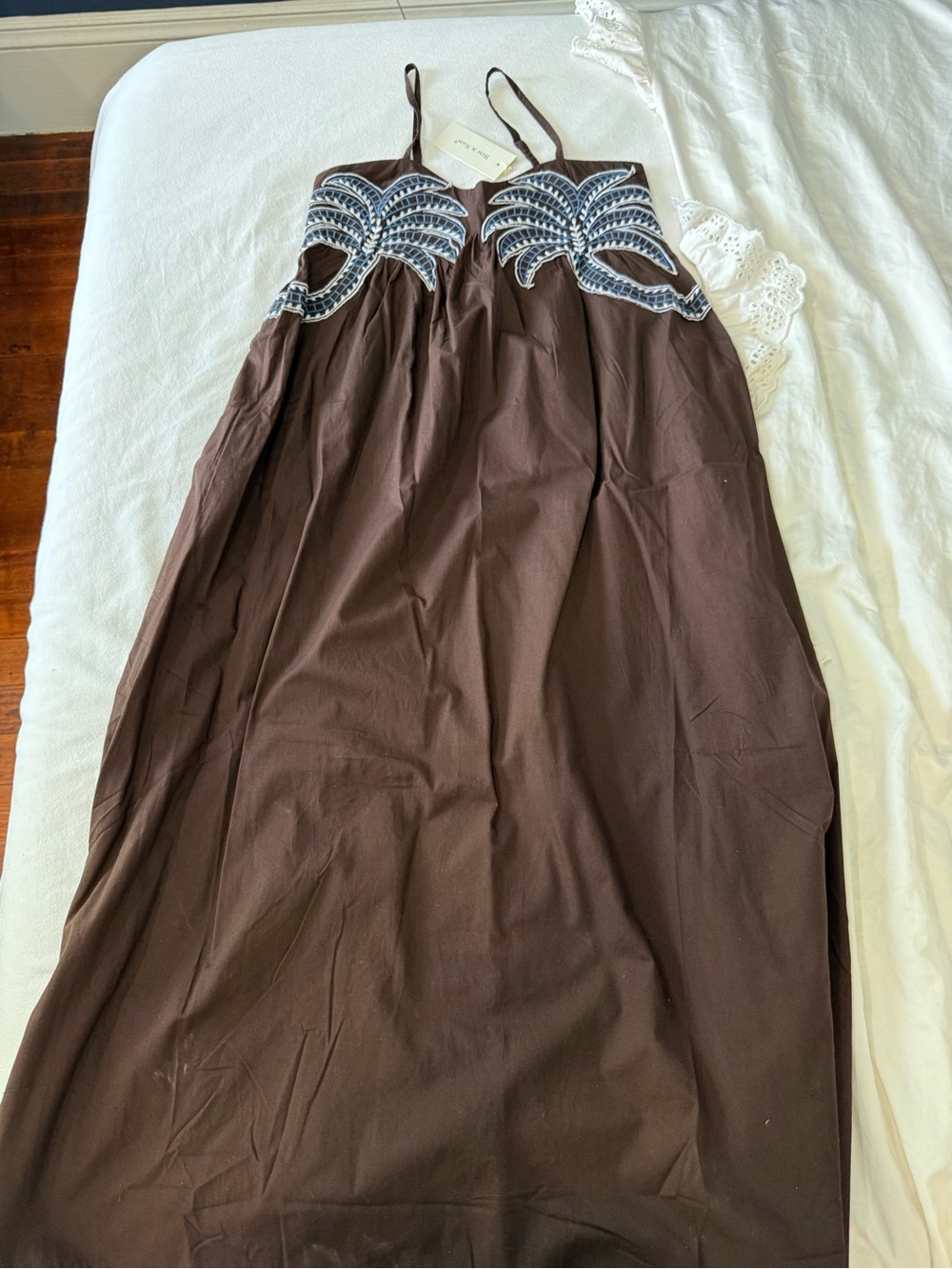 Sim & Sam Palm Tree Dress